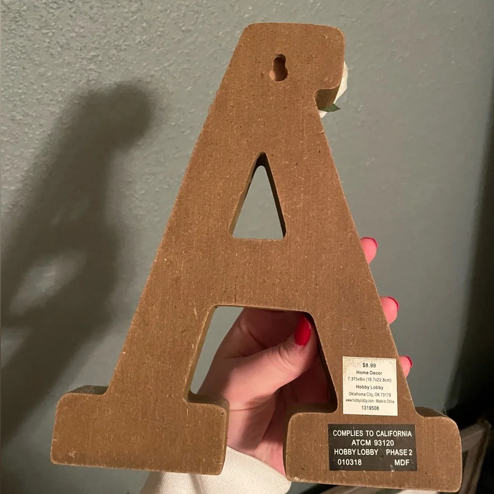 ZTA Zeta Tau Alpha letters🩷 - Picture 2 of 2